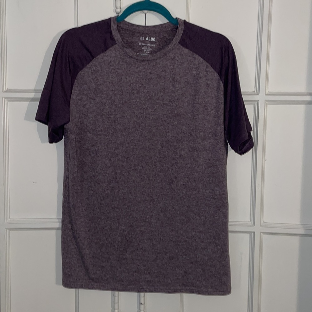 01.Algo Men’s Moisture Wicking Workout Tee Medium